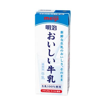 明治おいしい牛乳 200ml