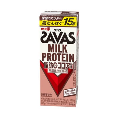 （ザバス）MILK PROTEIN 脂肪0 ココア風味 200ml