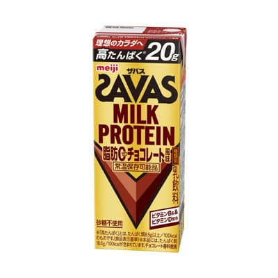 （ザバス）MILK PROTEIN 脂肪0 チョコレート風味 200ml