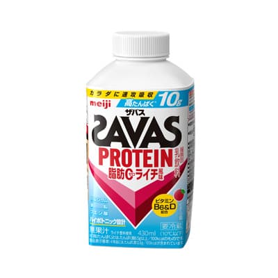 （ザバス）PROTEIN 脂肪0 ライチ風味 430ml