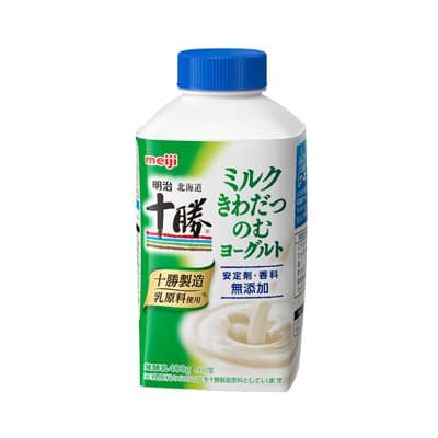 明治北海道十勝ミルクきわだつのむヨーグルト 400g
