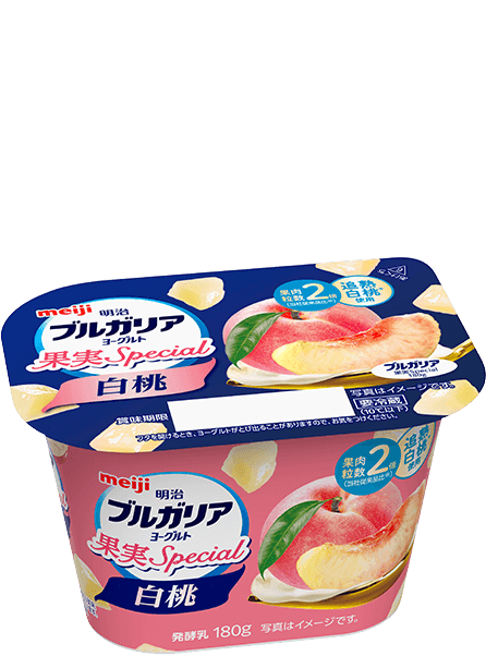 明治ブルガリアヨーグルト 果実Special 白桃